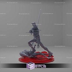 Evangelion Eva 01 vs 3rd Angel Sachiel 3D Printing Models