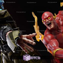 Flash and Brainiac 3D Printing Models