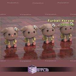 Furball Basic Korone Inugami Hololive 3D Printing Models