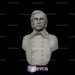 General George Armstrong Custer Bust 3D Printing Models