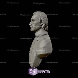 General George Armstrong Custer Bust 3D Printing Models