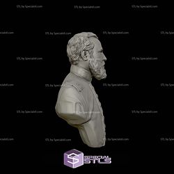 General George Henry Thomas Bust 3D Printing Models