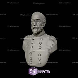 General George Meade Bust 3D Printing Models