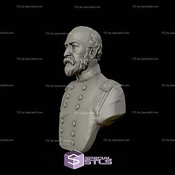 General George Meade Bust 3D Printing Models