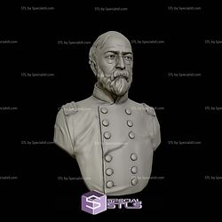 General George Meade Bust 3D Printing Models