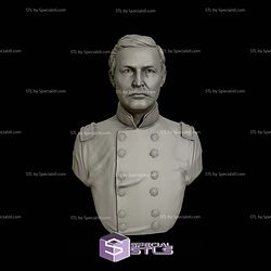 General John Buford Bust 3D Printing Models