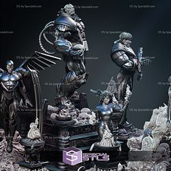 Apocalypse and Horseman Diorama Bundle 3D Printer Files