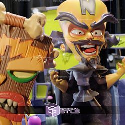 Neo Cortex Crash Bandicoot 3D Printer Files