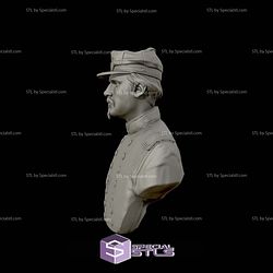 General Robert Gould Shaw Bust 3D Printing Models