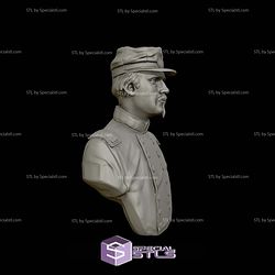 General Robert Gould Shaw Bust 3D Printing Models