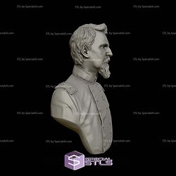 General Winfield Scott Hancock Bust 3D Printing Models