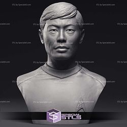 George Takei Hikaru Sulu Bust 3D Printing Models