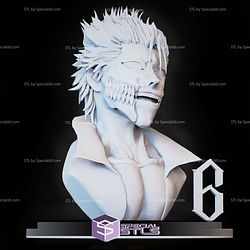 Grimmjow Bleach Bust 3D Printing Models