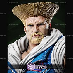 Guile High Detail Bust 3D Printing Models