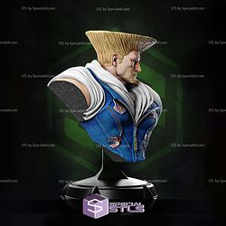 Guile High Detail Bust 3D Printing Models