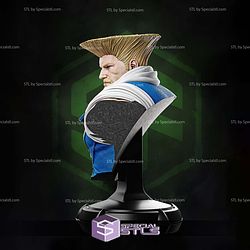 Guile High Detail Bust 3D Printing Models