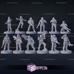 Halo Alpha 9 ODST 1to48 STL Miniatures