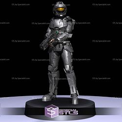 Halo Alpha 9 ODST 1to48 STL Miniatures