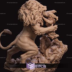 Hercules and the Nemean Lion 3D Printing Models