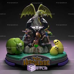 Herculoids Epic Diorama 3D Printing Models