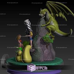 Herculoids Epic Diorama 3D Printing Models