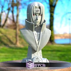 Itachi Uchiha Bust V3 3D Printing Models