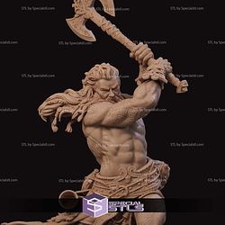 Ivar The Runic Warrior 3D Printing Models