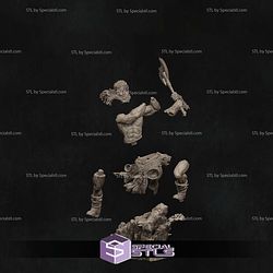 Ivar The Runic Warrior 3D Printing Models