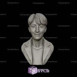 J Hope BTS Bust 3D Printing Models