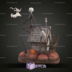 Jack Skellington New Diorama 3D Printing Models