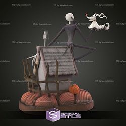 Jack Skellington New Diorama 3D Printing Models