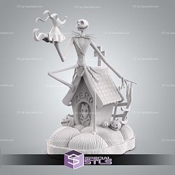 Jack Skellington New Diorama 3D Printing Models