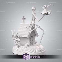 Jack Skellington New Diorama 3D Printing Models