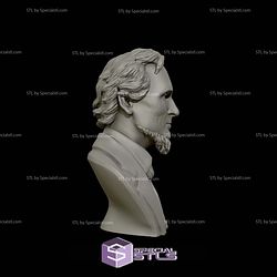 Jefferson Davis Bust 3D Printing Models