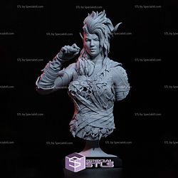 Karlach Cigarette Bust Baldurs Gate 3 3D Printing Models