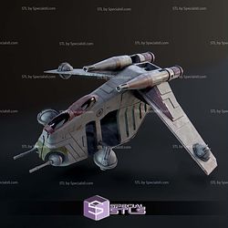 LAAT Gunship 1to48 SLT Miniatures