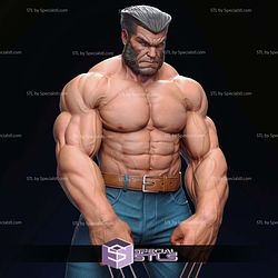 Logan Wolverine Muscle 3D Printing Models