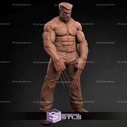 Logan Wolverine Muscle 3D Printing Models