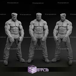 Logan Wolverine Muscle 3D Printing Models