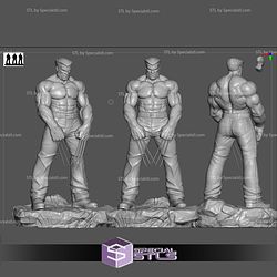 Logan Wolverine Muscle 3D Printing Models