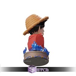 Luffy Wanted Bust 3D Printing Models