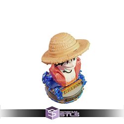 Luffy Wanted Bust 3D Printing Models