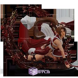 Mai Shiranui in Battle 3D Printing Models