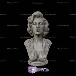 Marilyn Monroe Bust 3D Printing Models