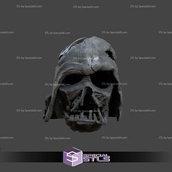 Melted Darth Vader Helmet Display 3D Printing Models