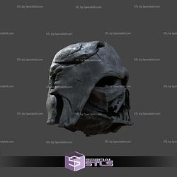 Melted Darth Vader Helmet Display 3D Printing Models