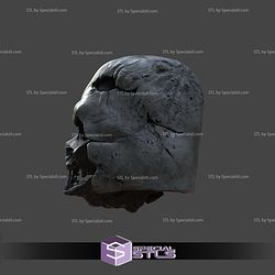 Melted Darth Vader Helmet Display 3D Printing Models