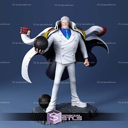 Monkey D Garp One Piece 3D Printing Models