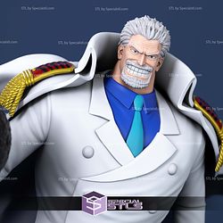 Monkey D Garp One Piece 3D Printing Models