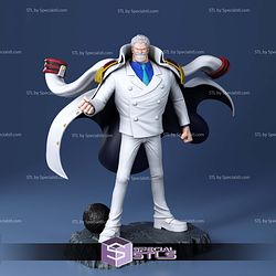 Monkey D Garp One Piece 3D Printing Models